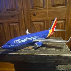 Southwest Airlines Blue Toy Airplane
